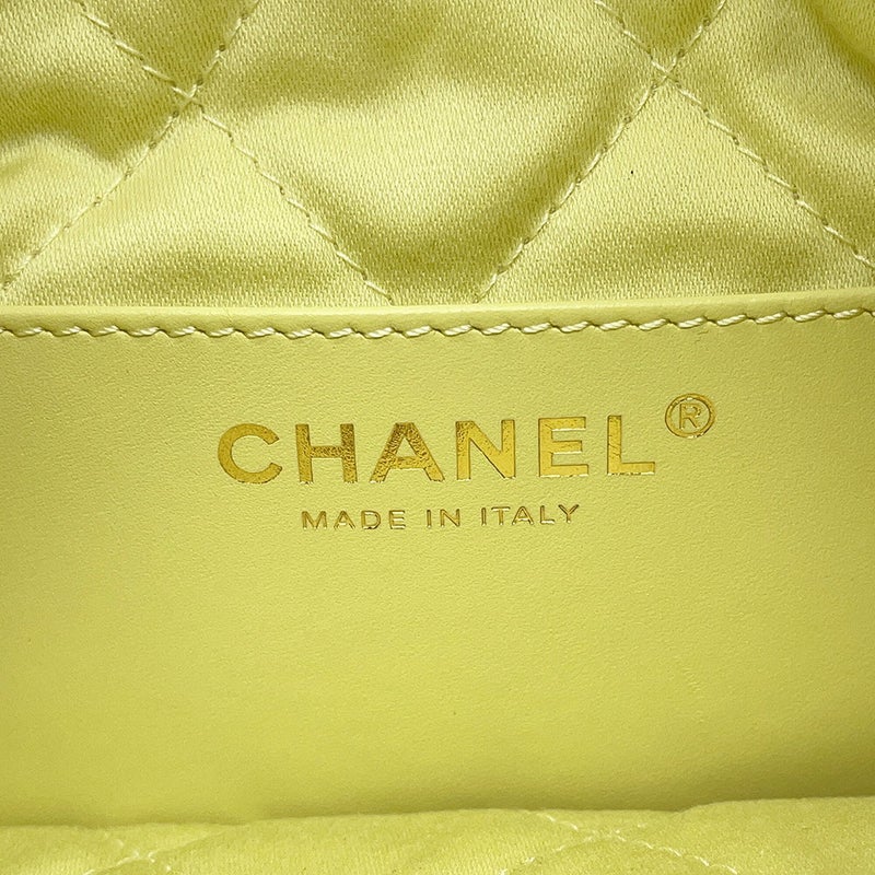 シャネル ハンドバッグ CHANEL 22 ミニ ココマーク シャイニーカーフレザー AS3980 CHANEL 2wayショルダーバッグ