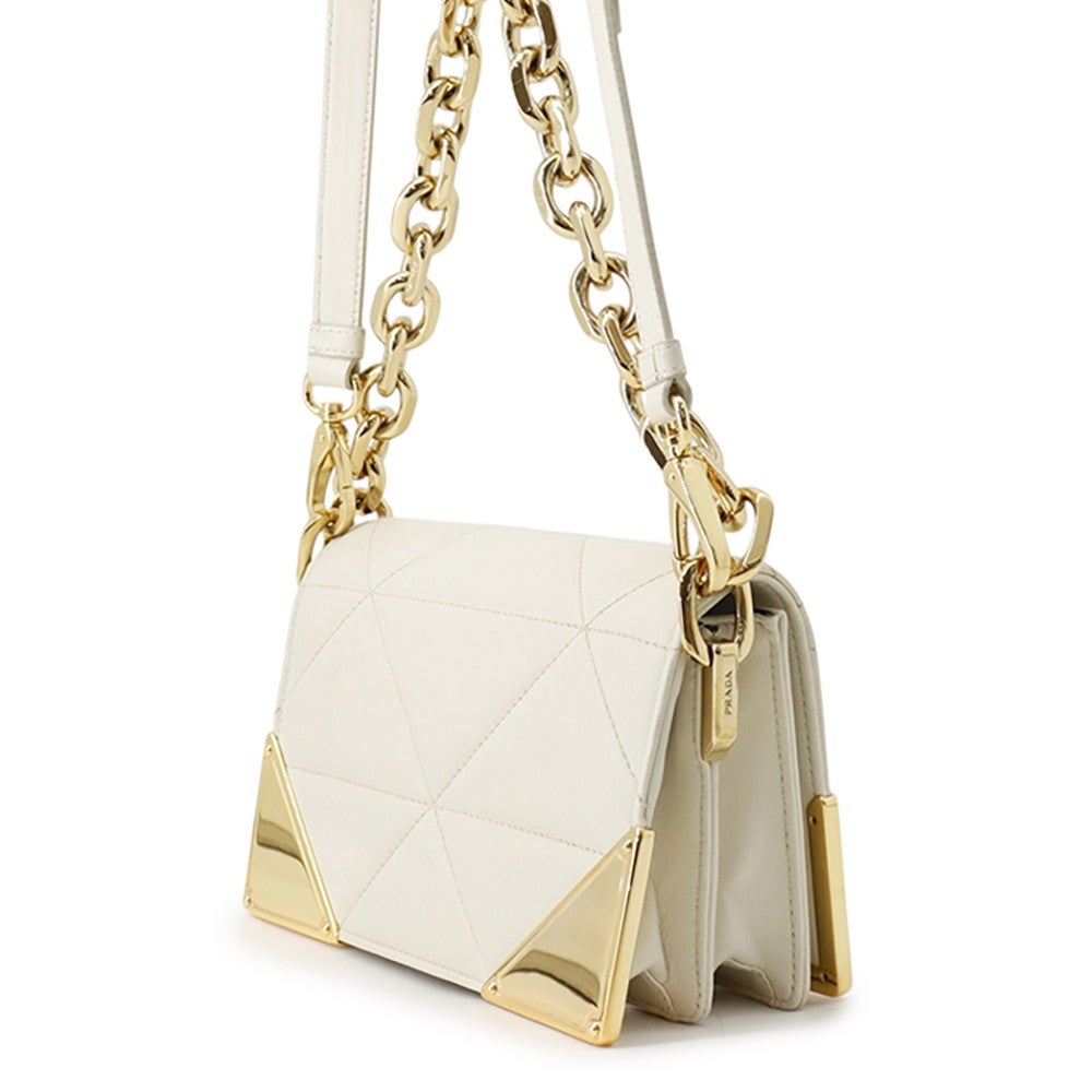 プラダ ショルダーバッグ キルティング レザー 1BD333 PRADA バッグ 白