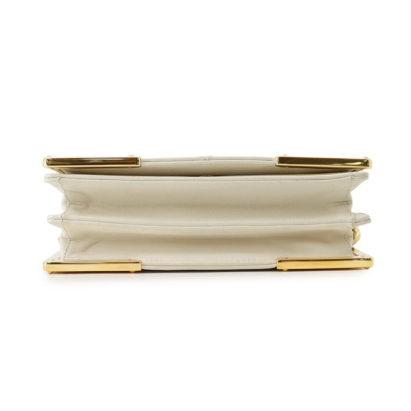 プラダ ショルダーバッグ キルティング レザー 1BD333 PRADA バッグ 白