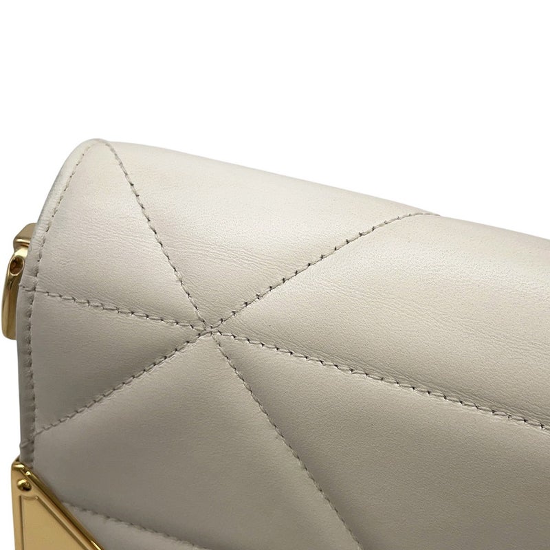 プラダ ショルダーバッグ キルティング レザー 1BD333 PRADA バッグ 白