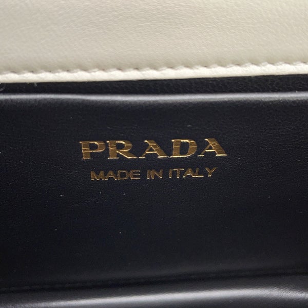 プラダ ショルダーバッグ キルティング レザー 1BD333 PRADA バッグ 白