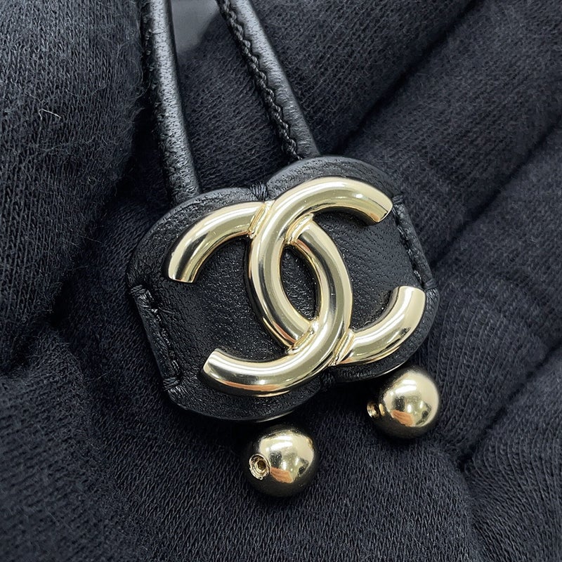 シャネル チェーンショルダーバッグ ココマーク ラムスキン AS2314 CHANEL バッグ 黒