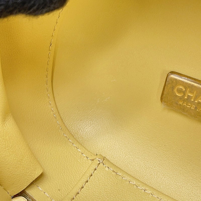 シャネル チェーンショルダーバッグ マトラッセ ココマーク バニティ レザー AP2699 CHANEL