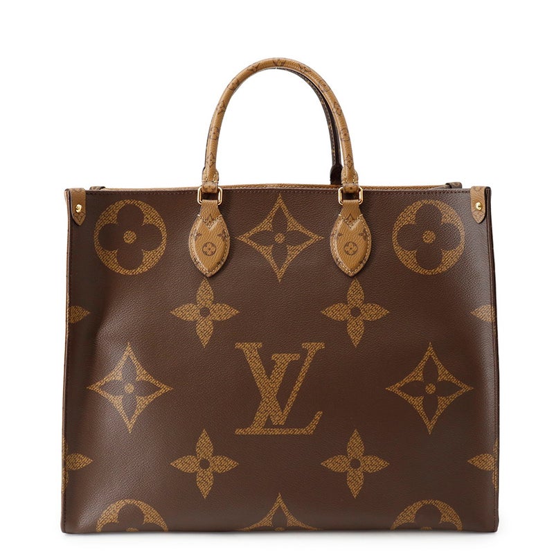 ルイヴィトン ショルダーバッグ モノグラム・リバース ジャイアント オンザゴーGM M44576 LOUIS VUITTON 2way