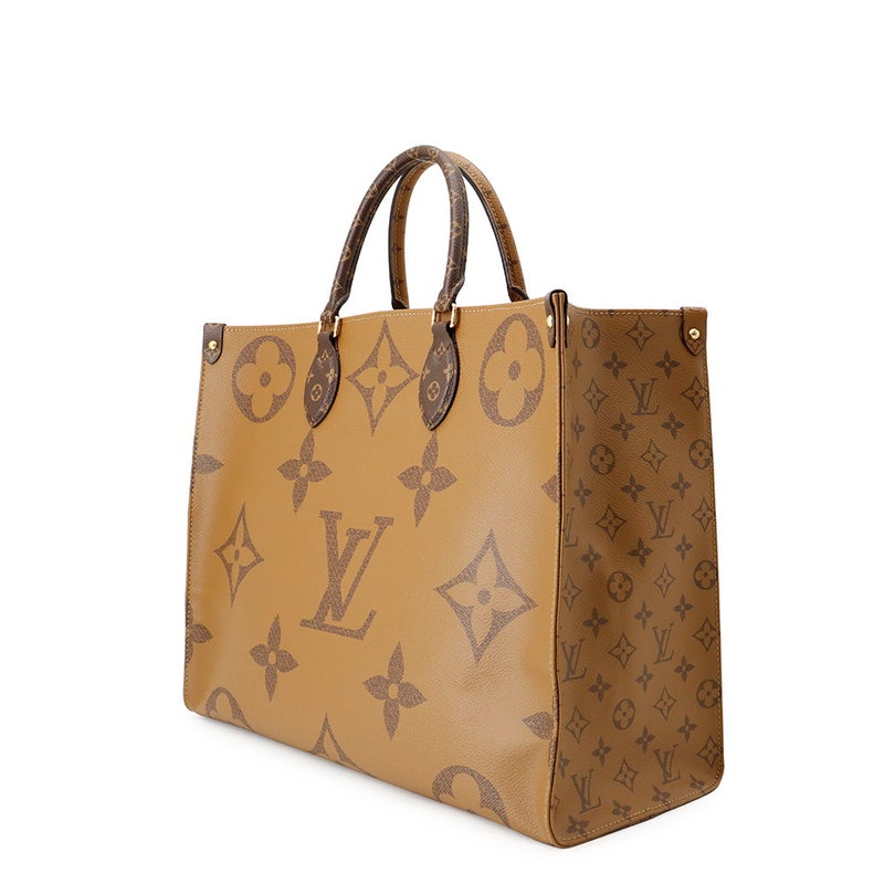 ルイヴィトン ショルダーバッグ モノグラム・リバース ジャイアント オンザゴーGM M44576 LOUIS VUITTON 2way