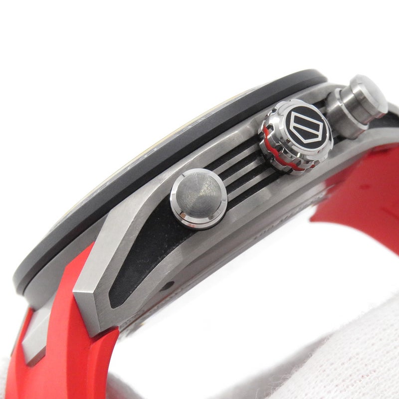 タグホイヤー カレラ クロノグラフ エクストリームスポーツ TAG Heuer 腕時計 スケルトン/レッド文字盤