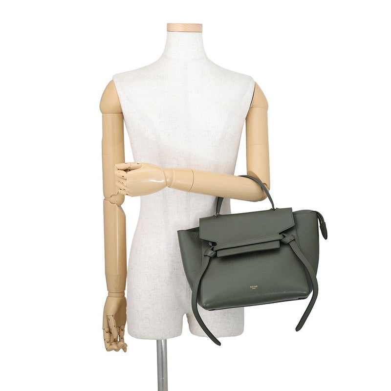 セリーヌ ハンドバッグ ベルトバッグ マイクロ レザー 189153 CELINE 2wayショルダ