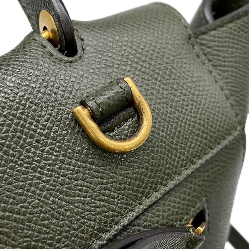 セリーヌ ハンドバッグ ベルトバッグ マイクロ レザー 189153 CELINE 2wayショルダ