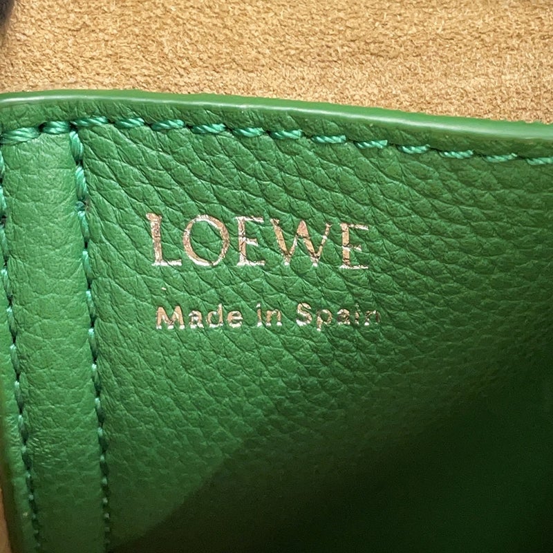 ロエベ ハンドバッグ ぺブル ミニ レザー AANBBBMX06 LOEWE ２wayショルダー