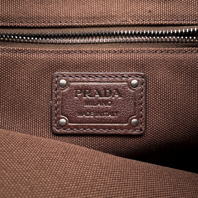プラダ ショルダーバッグ ルート ラージ レザー ロゴ 1BC293 PRADA ２way