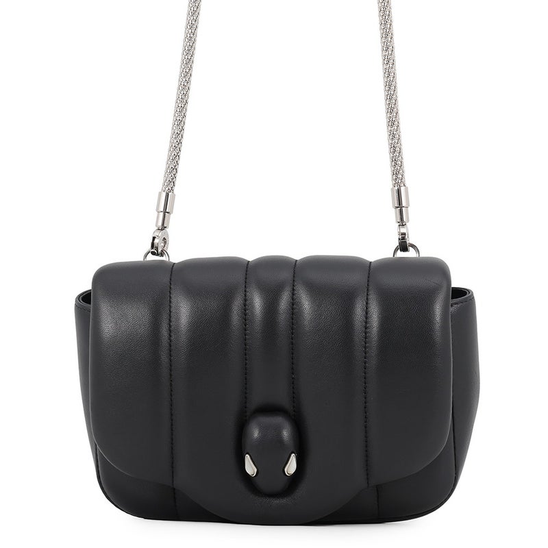 ブルガリ ショルダーバッグ アンブッシュコラボ レザー BVLGARI 3way クラッチ ベルト バッグ 黒