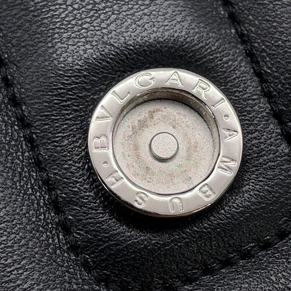 ブルガリ ショルダーバッグ アンブッシュコラボ レザー BVLGARI 3way クラッチ ベルト バッグ 黒
