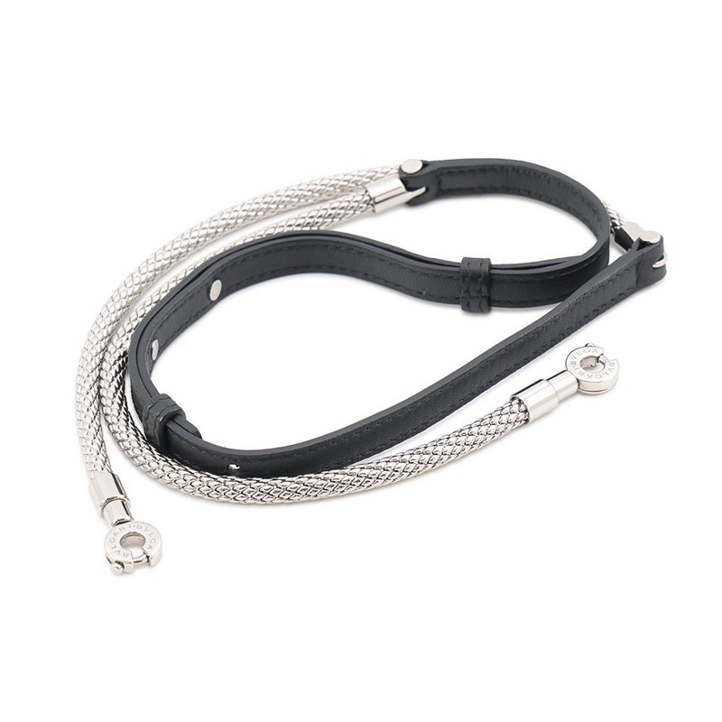 ブルガリ ショルダーバッグ アンブッシュコラボ レザー BVLGARI 3way クラッチ ベルト バッグ 黒