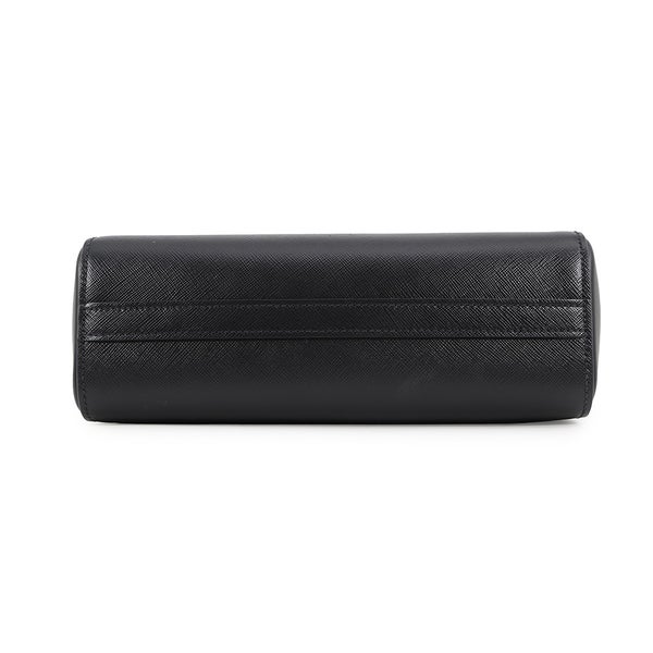 プラダ ハンドバッグ トライアングルロゴ レザー 1BA409 PRADA ２wayショルダー 黒