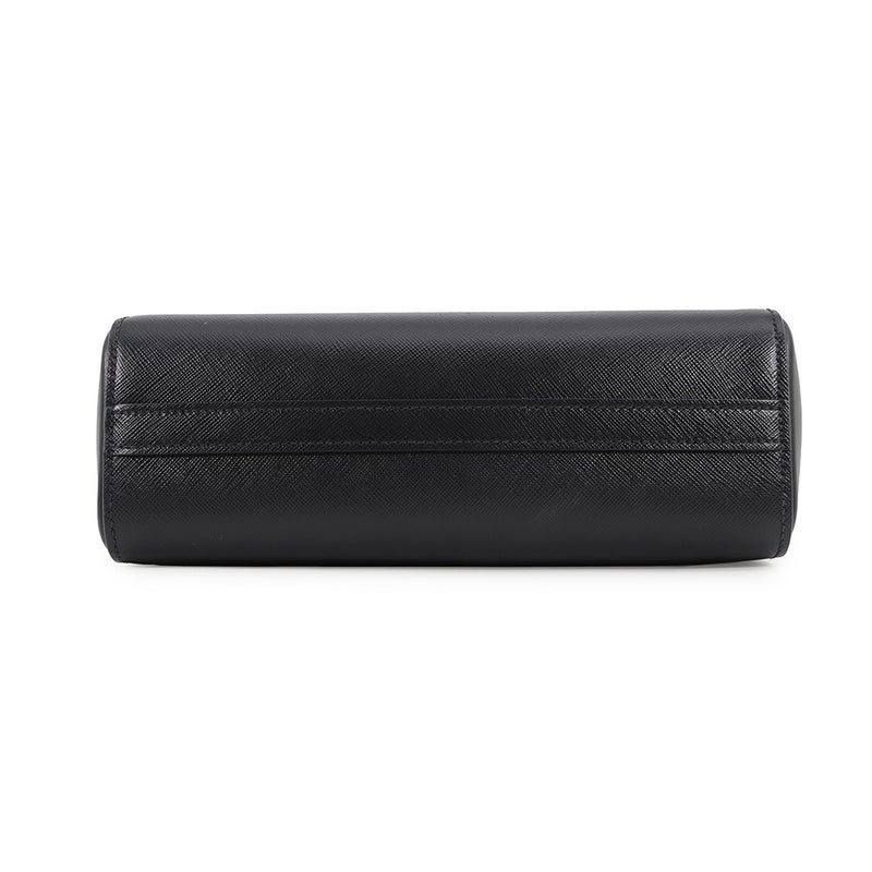 プラダ ハンドバッグ トライアングルロゴ レザー 1BA409 PRADA ２wayショルダー 黒