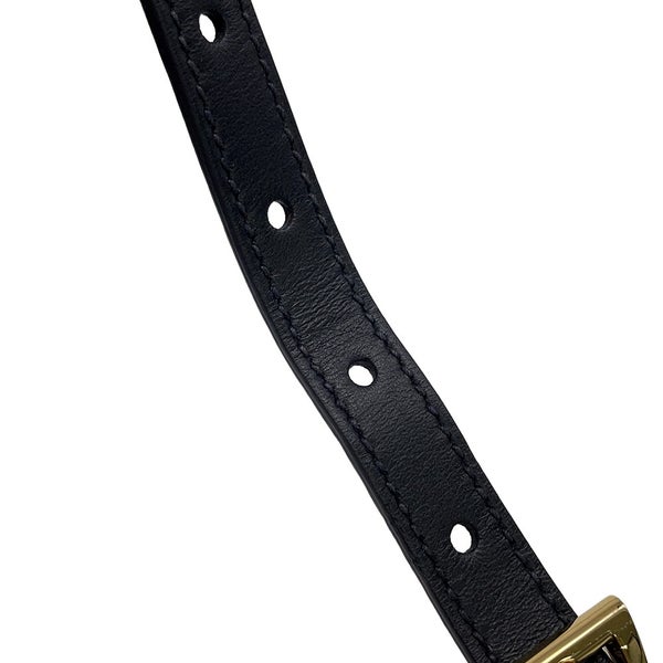プラダ ハンドバッグ トライアングルロゴ レザー 1BA409 PRADA ２wayショルダー 黒