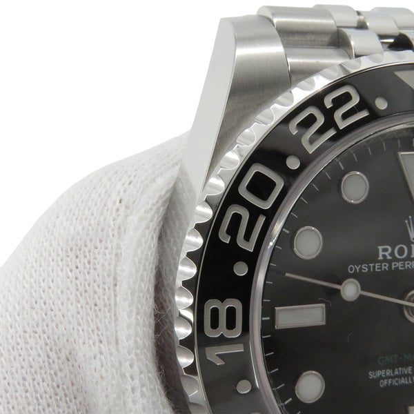 ロレックス GMTマスター2 ランダムシリアル ルーレット 126710GRNR ROLEX 腕時計 黒文字盤