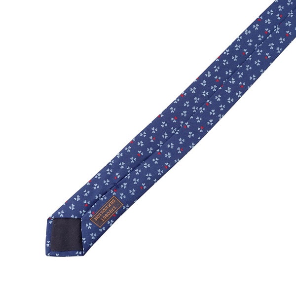 エルメス ネクタイ トロワ デ クール クローバー ハート シルク HERMES メンズ