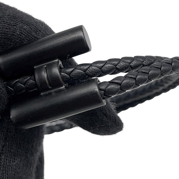 エルメス ブレスレット トゥルニ トレッセ ブラック/ブラック金具 スイフト HERMES アクセサリー メンズ 黒