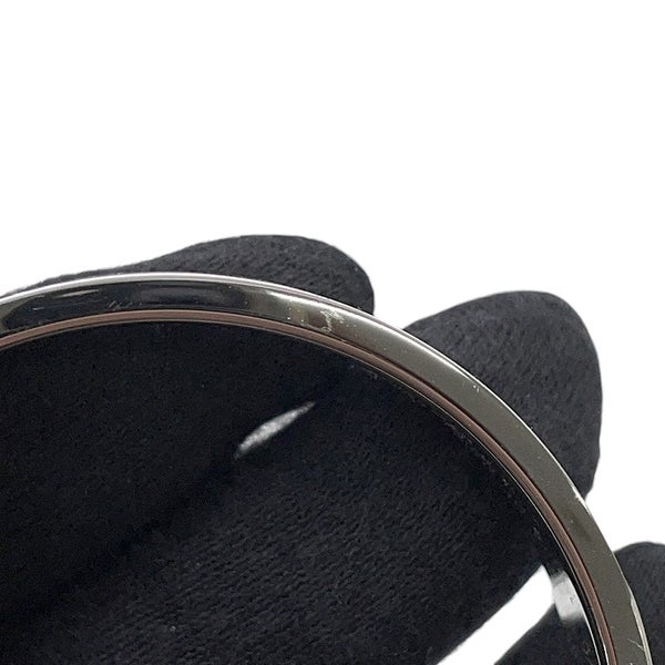 エルメス ブレスレット クリック グレナン ブラック/シルバー金具 HERMES メンズ 黒