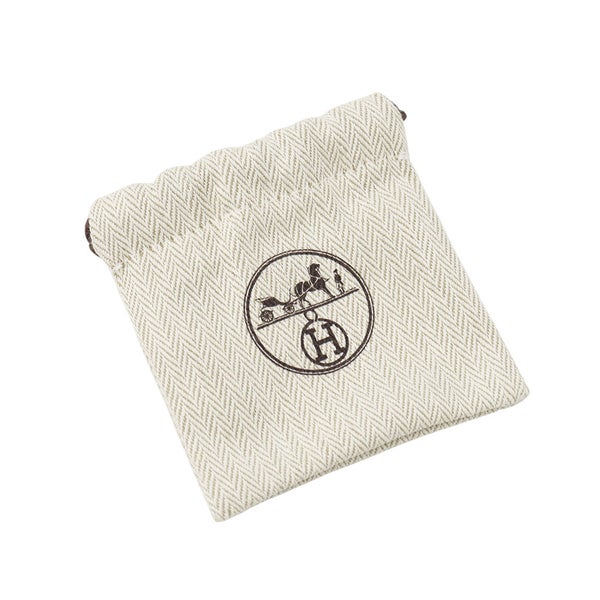 エルメス ブレスレット クリック グレナン ブラック/シルバー金具 HERMES メンズ 黒