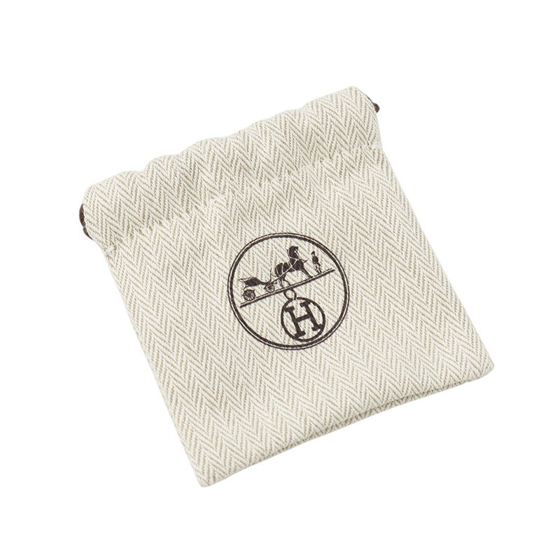 エルメス ブレスレット クリック グレナン ブラック/シルバー金具 HERMES メンズ 黒