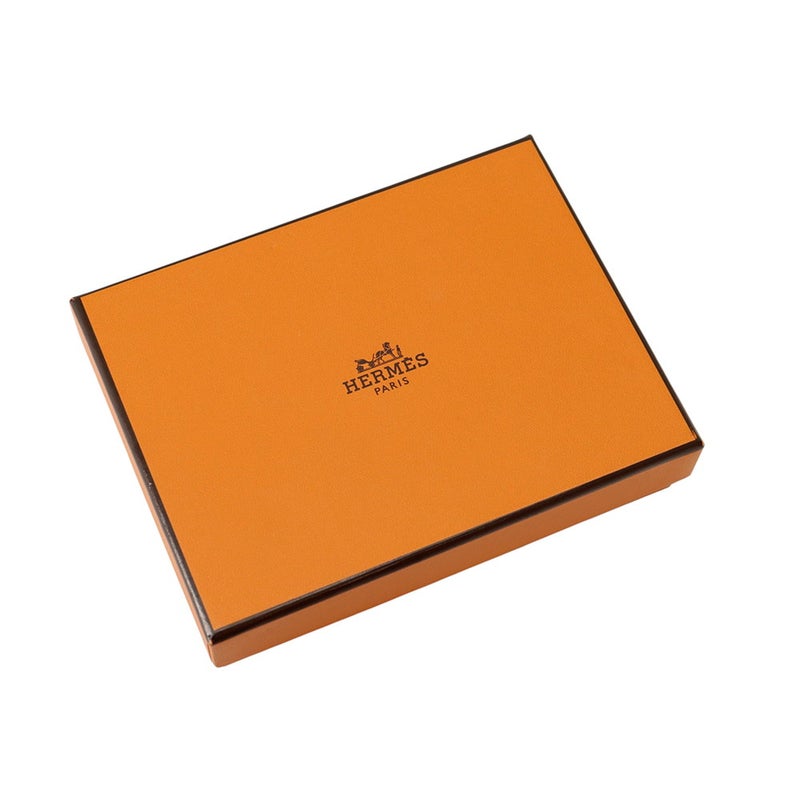 エルメス 二つ折り財布 ベアンコンパクト グリメイヤー/ゴールド金具 ヴォーマダム K刻印 財布