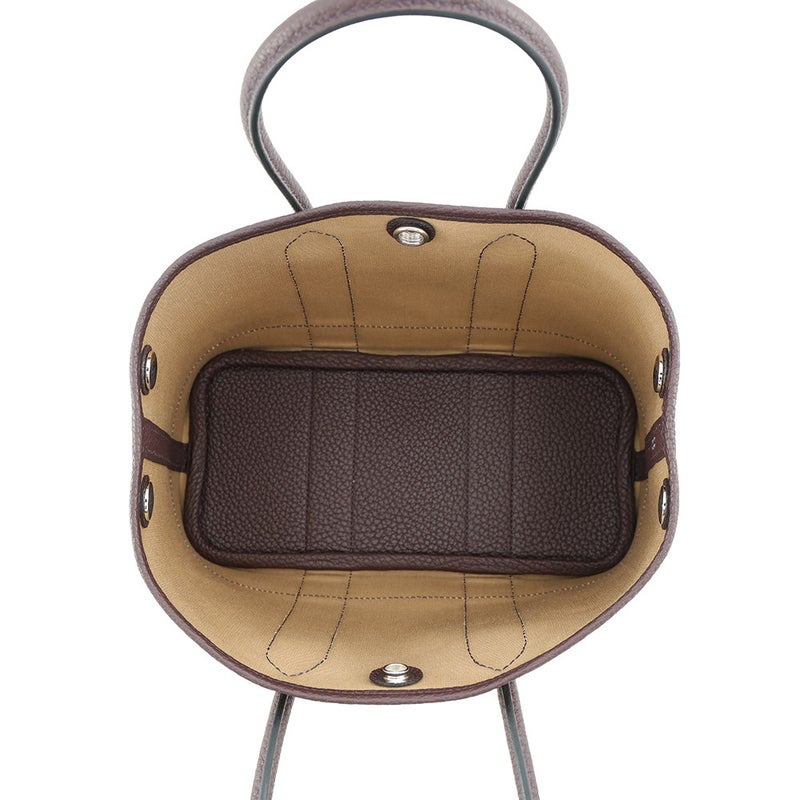 エルメス トートバッグ ネオ・ガーデン 23 ガーデンパーティ ルージュセリエ/トレンチ/シルバー金具 トワルオフィシエ/ネゴンダ G刻印