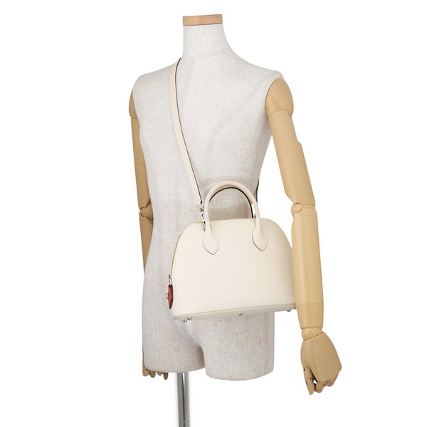 エルメス ボリード1923 25 ナタ/ジョーヌシトロン/テールバテュー/シルバー金具 エプソン U刻印 HERMES 2way