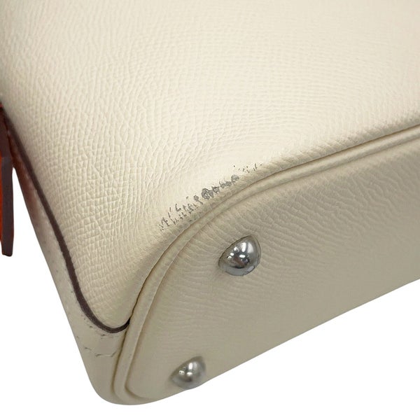エルメス ボリード1923 25 ナタ/ジョーヌシトロン/テールバテュー/シルバー金具 エプソン U刻印 HERMES 2way
