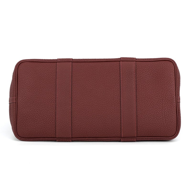 エルメス トートバッグ ガーデンパーティPM ルージュアッシュ/シルバー金具 ネゴンダ K刻印 HERMES Garden Party