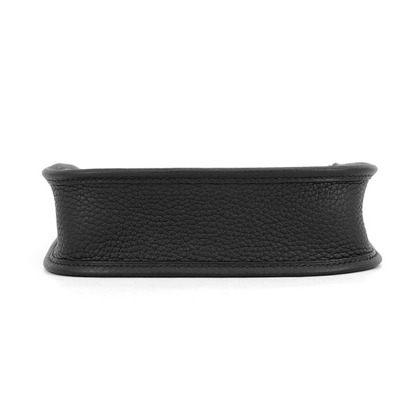 エルメス ショルダーバッグ エブリンTPM 111cm アマゾン ブラック/シルバー金具 トリヨンクレマンス G刻印 HERMES 黒