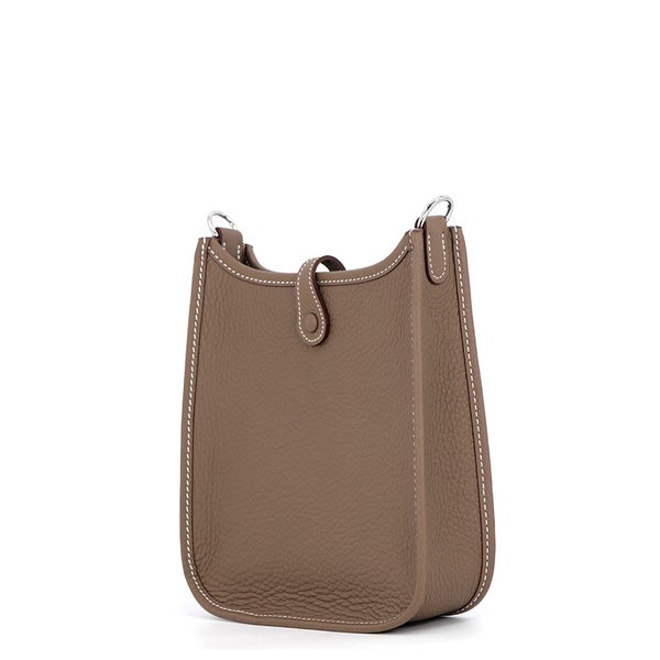 エルメス ショルダーバッグ エブリンTPM 111cm アマゾン エトゥープ/シルバー金具 トリヨンクレマンス G刻印 HERMES