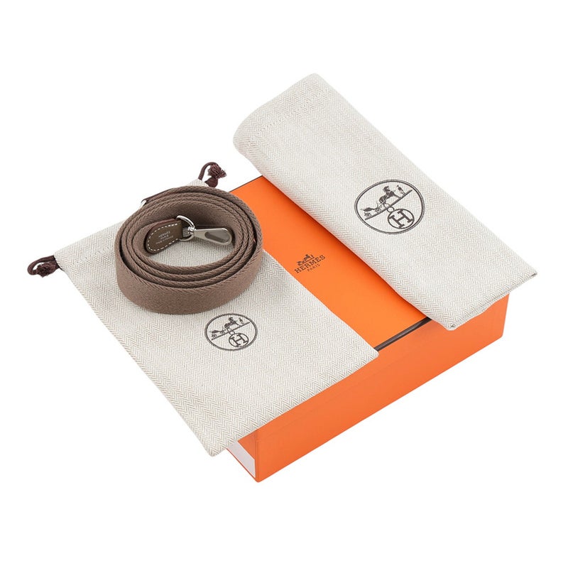 エルメス ショルダーバッグ エブリンTPM 111cm アマゾン エトゥープ/シルバー金具 トリヨンクレマンス G刻印 HERMES