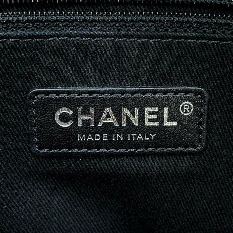 シャネル トートバッグ ドーヴィル ミディアム キャンバス スパンコール A67001 CHANEL チェーントート