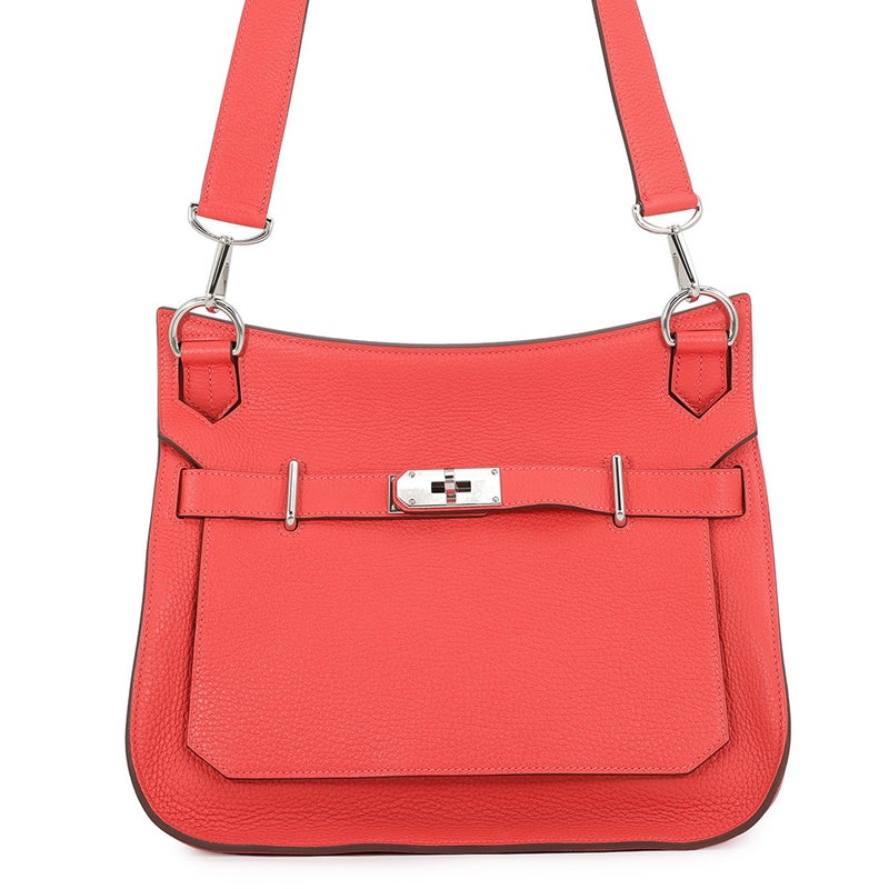エルメス ジプシエール31 ルージュピヴォワンヌ/シルバー金具 トリヨンクレマンス T刻印 HERMES