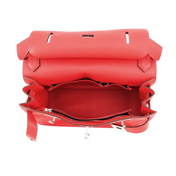 エルメス ジプシエール31 ルージュピヴォワンヌ/シルバー金具 トリヨンクレマンス T刻印 HERMES