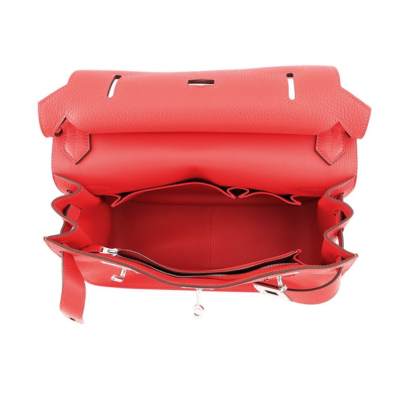 エルメス ジプシエール31 ルージュピヴォワンヌ/シルバー金具 トリヨンクレマンス T刻印 HERMES