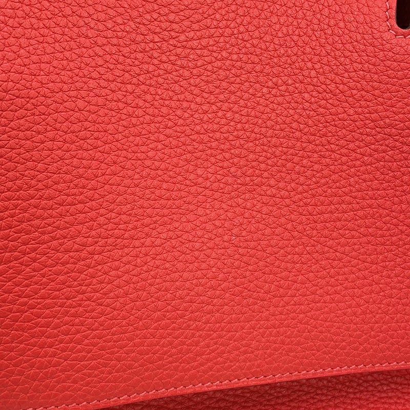 エルメス ジプシエール31 ルージュピヴォワンヌ/シルバー金具 トリヨンクレマンス T刻印 HERMES