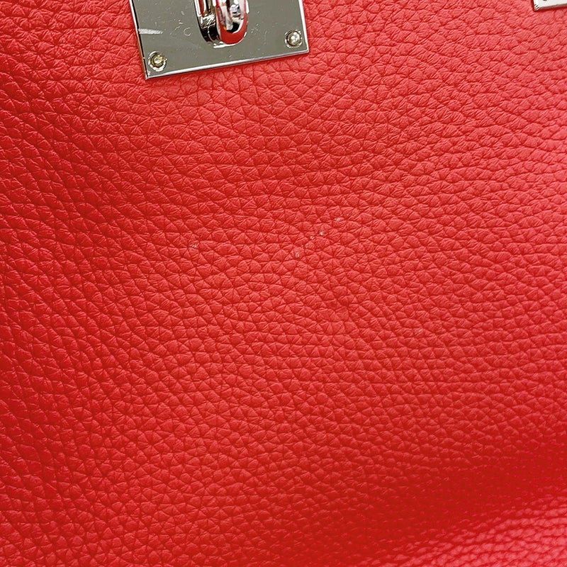 エルメス ジプシエール31 ルージュピヴォワンヌ/シルバー金具 トリヨンクレマンス T刻印 HERMES