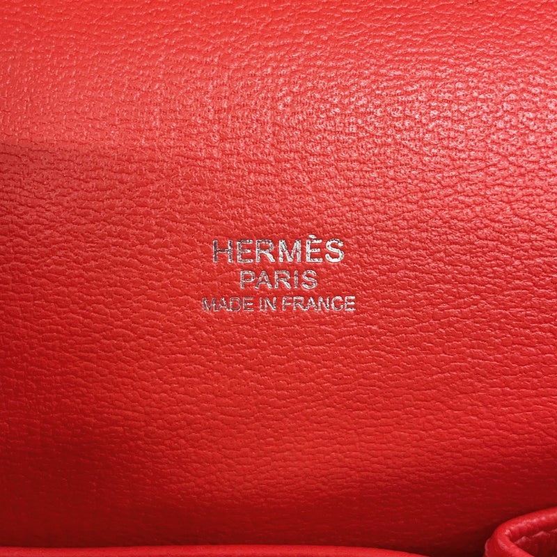 エルメス ジプシエール31 ルージュピヴォワンヌ/シルバー金具 トリヨンクレマンス T刻印 HERMES