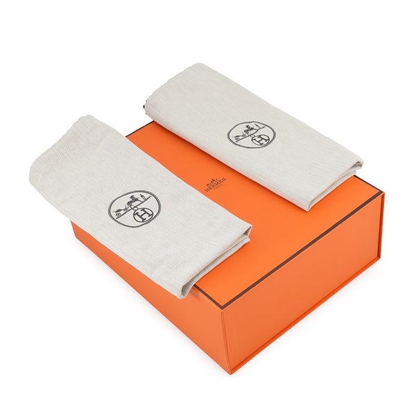 エルメス ショートブーツ フォーチュン カーフレザー メンズサイズ41 HERMES 靴 黒