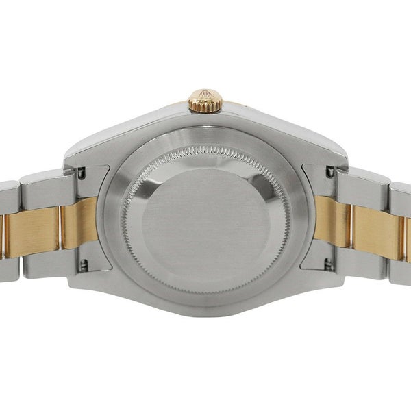 ロレックス デイトジャスト G番 SS/K18YG 116333G ROLEX 腕時計 黒文字盤 10Pダイヤ