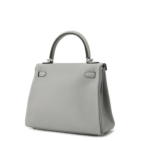 エルメス ハンドバッグ ケリー25 内縫い グリムエット/シルバー金具 トゴ W刻印 HERMES Kelly 2wayバッグ