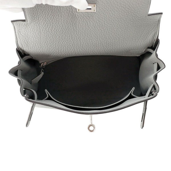 エルメス ハンドバッグ ケリー25 内縫い グリムエット/シルバー金具 トゴ W刻印 HERMES Kelly 2wayバッグ