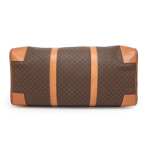 セリーヌ ボストンバッグ マカダム PVC/レザー CELINE 旅行用 トラベル