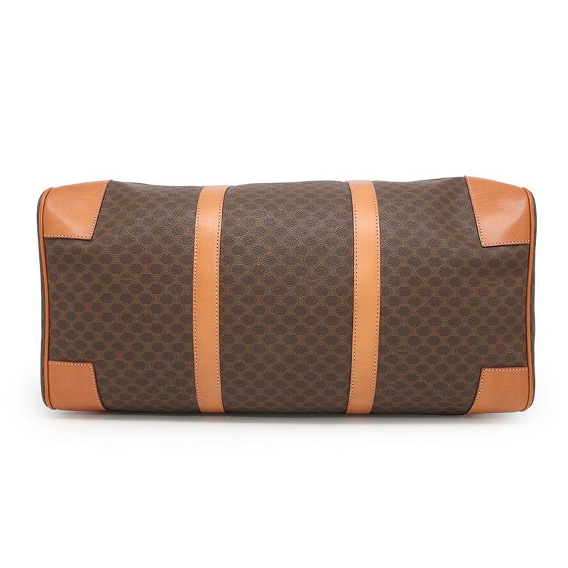 セリーヌ ボストンバッグ マカダム PVC/レザー CELINE 旅行用 トラベル