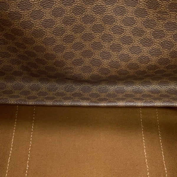 セリーヌ ボストンバッグ マカダム PVC/レザー CELINE 旅行用 トラベル