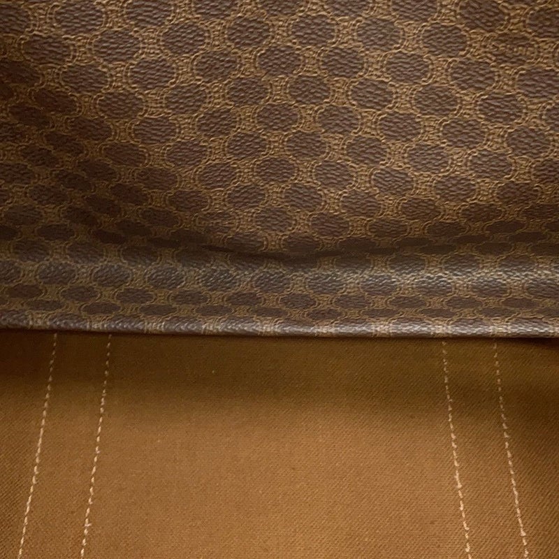 セリーヌ ボストンバッグ マカダム PVC/レザー CELINE 旅行用 トラベル