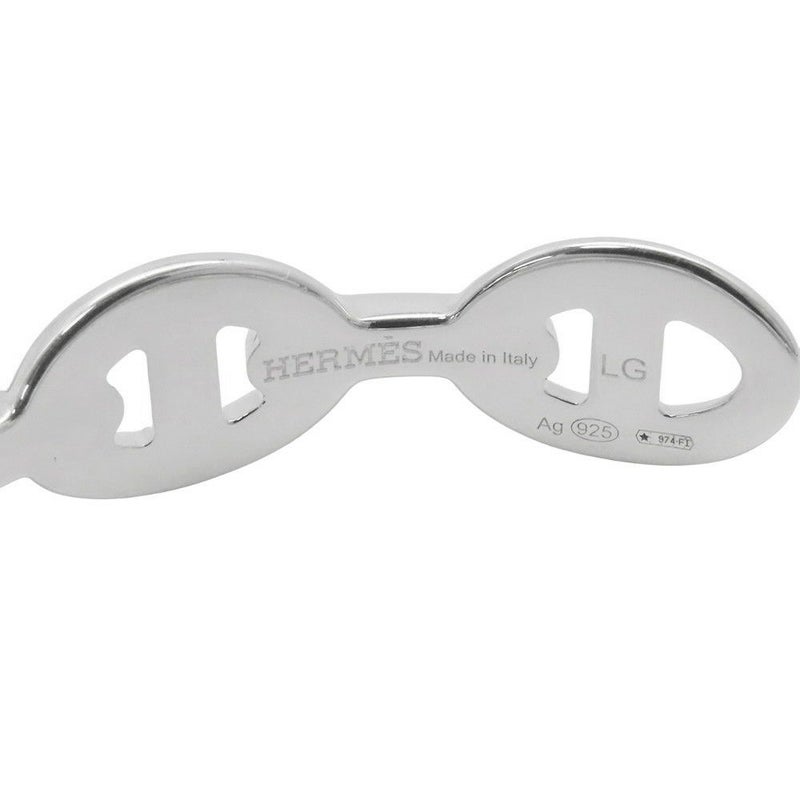 エルメス ブレスレット シェーヌダンクル アンシェネ バングル SV925シルバー サイズLG HERMES バングル